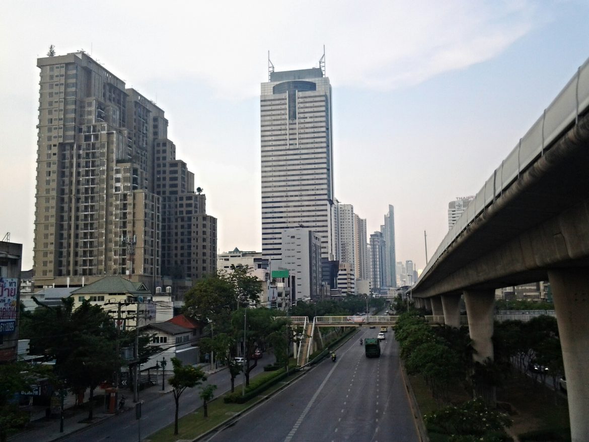 Straße von Bangkok